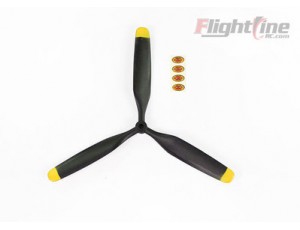 Flightline 1.4M OV-10 Bronco 3 Blade Propeller - Normal